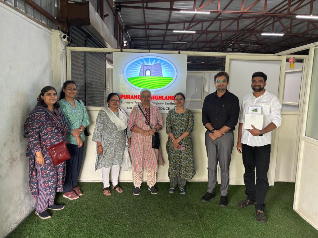 Industrial Visit at Purandar Highlands, Pune