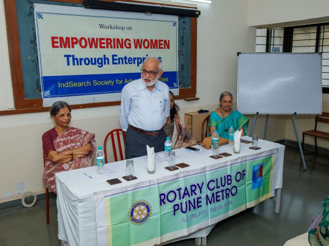 Empowering Women through Enterprise –  WEDP Two-Day Training Program at IndSearch – Law College Road Campus